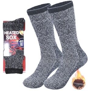 Winter Thermal -25*C Winter Boot Socks 10-13 Warm 2.13 TOG Thick BLUE Outdoor‎
